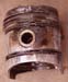 piston and piston ring failure – result of bad diesel 725